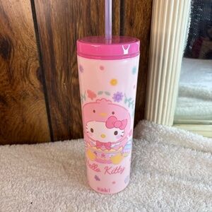 Sanrio Hello Kitty Pink Floral Tumbler Zak